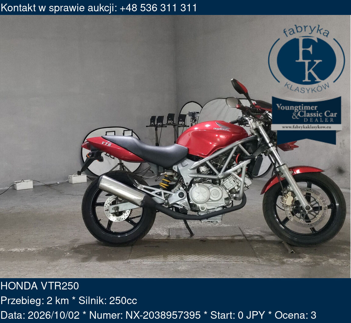 HONDA VTR250  - zdjęcie 2