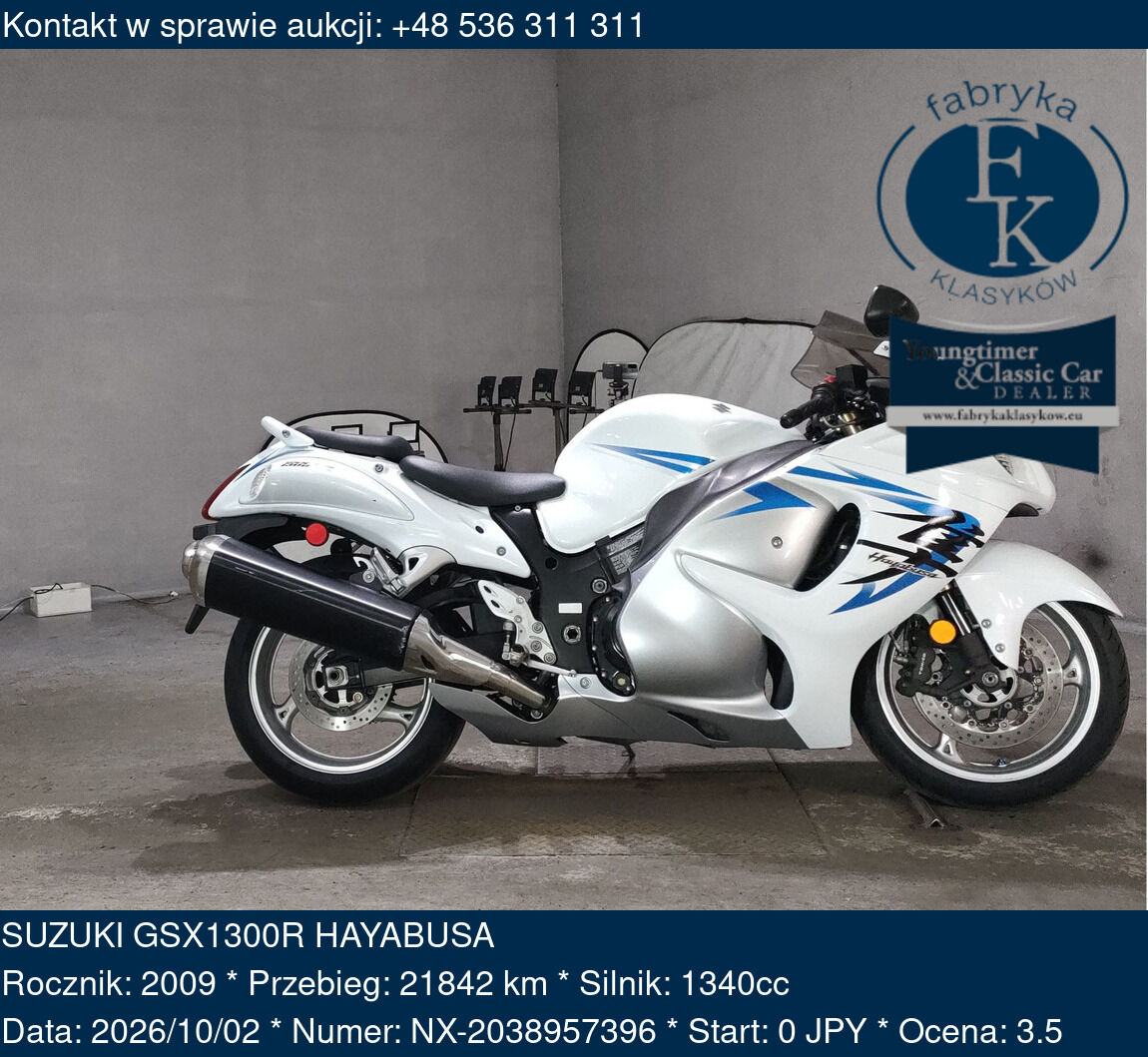 SUZUKI GSX1300R HAYABUSA 2009 - zdjęcie 2