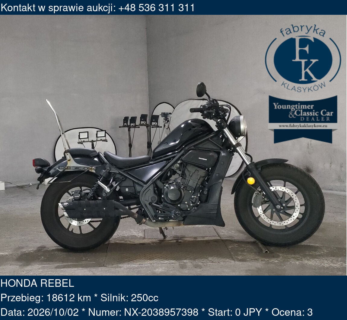 HONDA REBEL  - zdjęcie 2