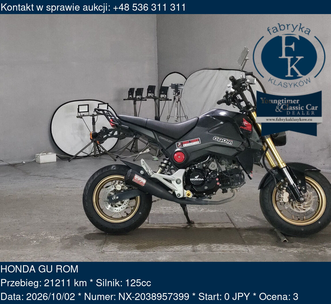 HONDA GU ROM  - zdjęcie 2