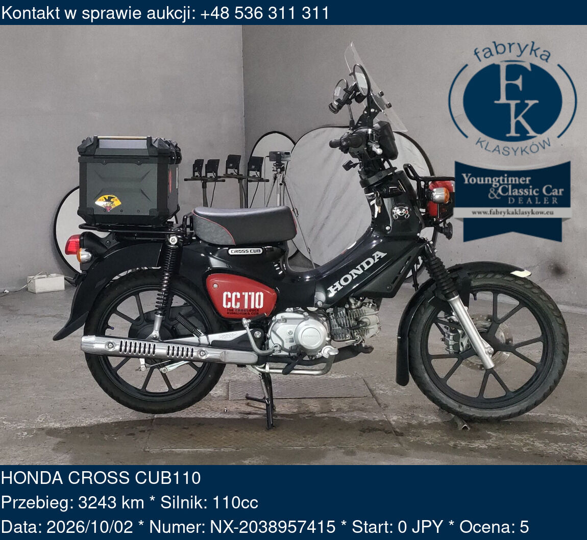 HONDA CROSS CUB110  - zdjęcie 2