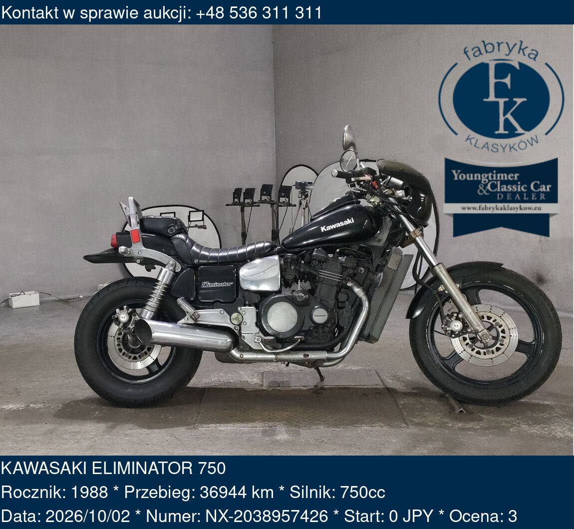 KAWASAKI ELIMINATOR 750 1988 - zdjęcie 2