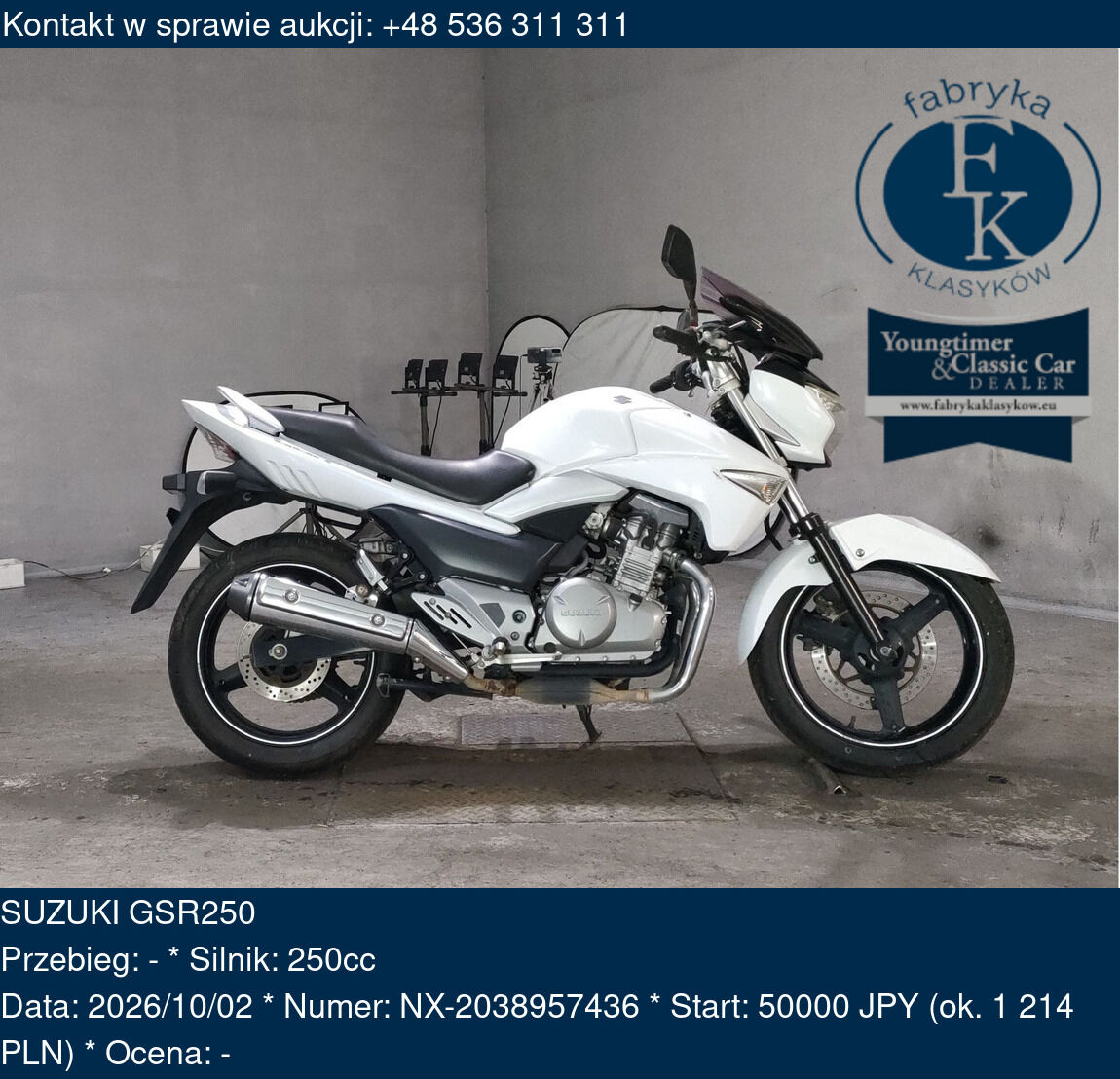 SUZUKI GSR250  - zdjęcie 2
