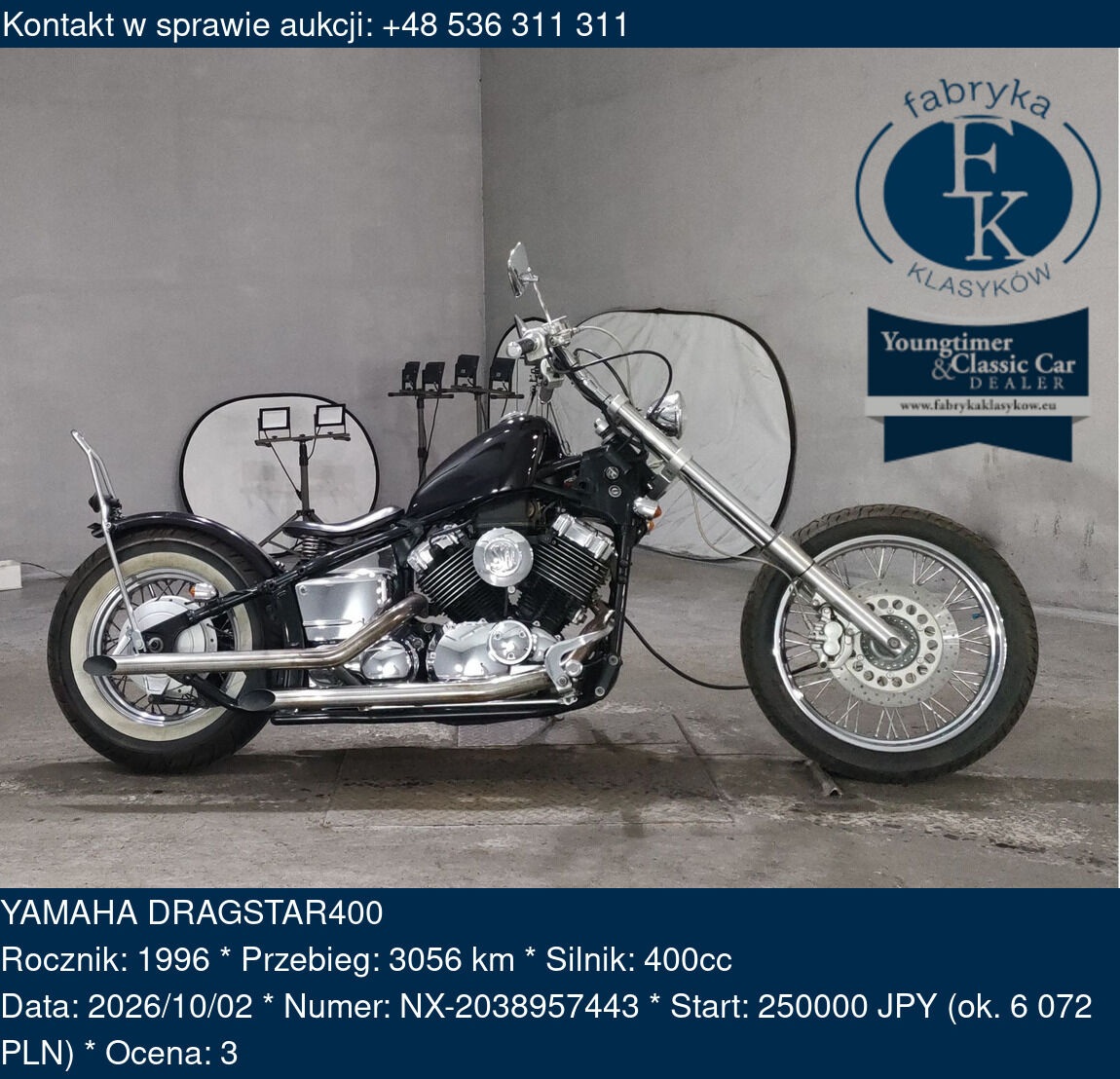 YAMAHA DRAGSTAR400 1996 - zdjęcie 2