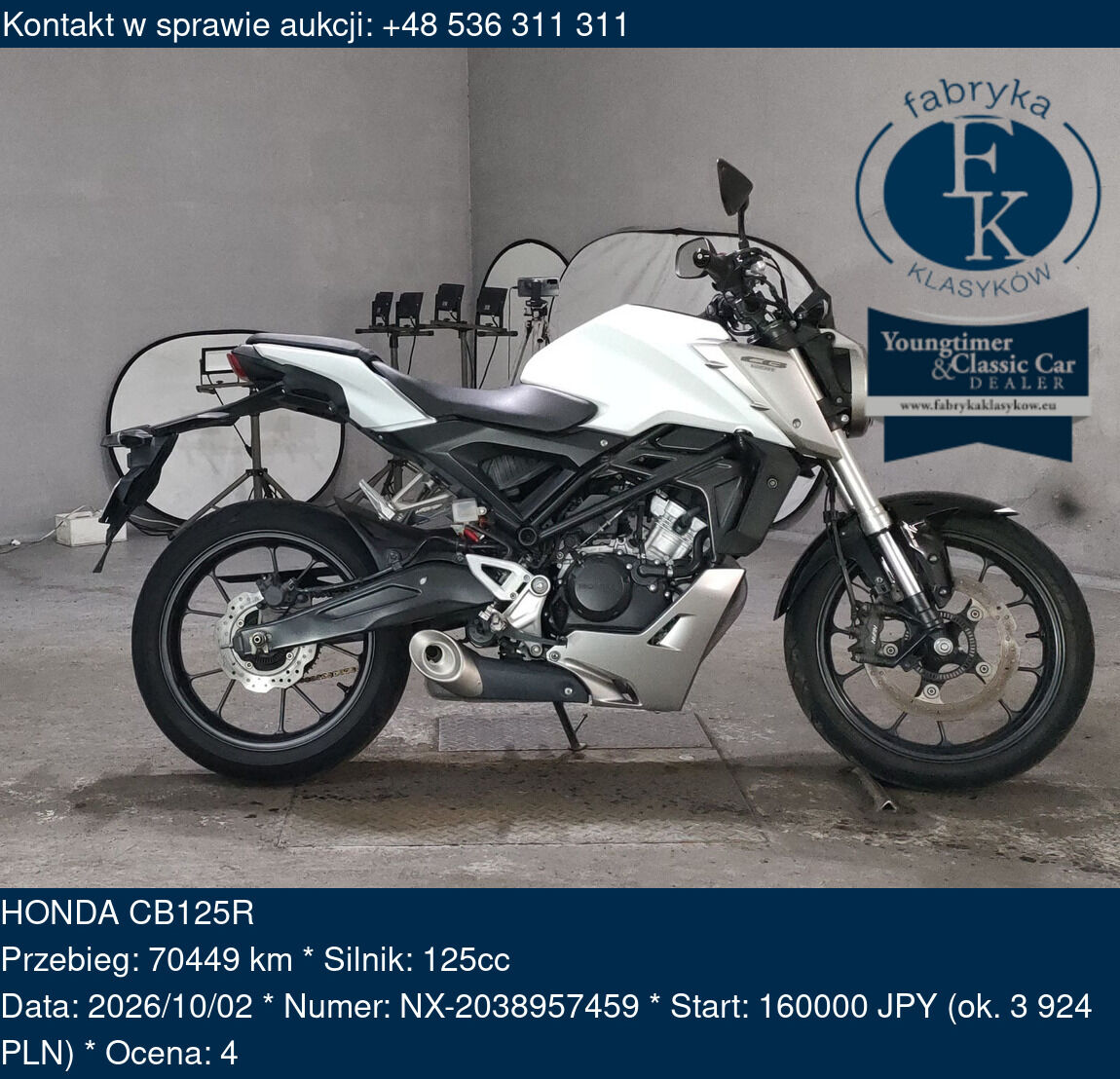 HONDA CB125R  - zdjęcie 2