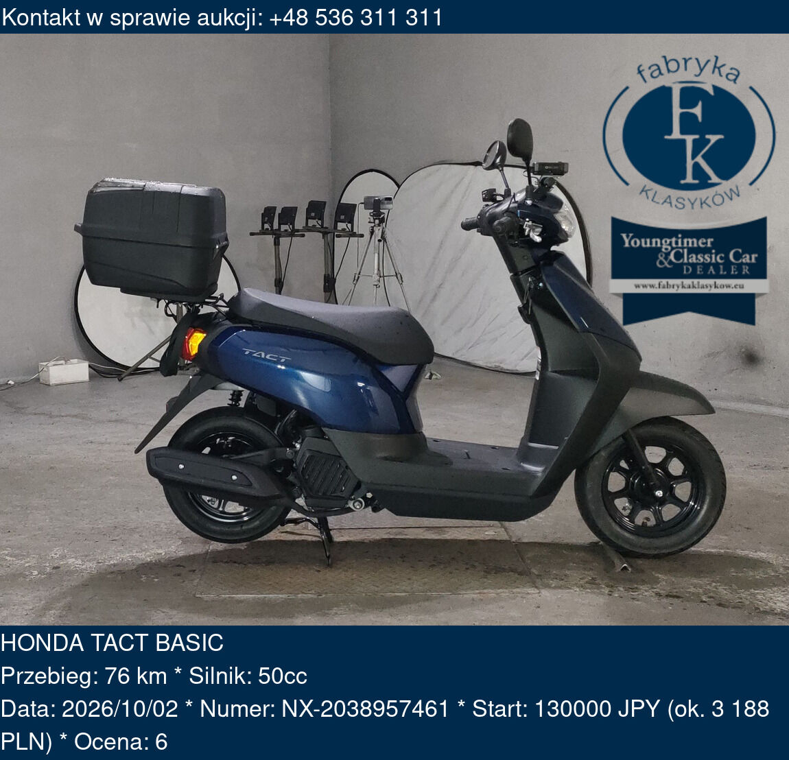 HONDA TACT BASIC  - zdjęcie 2