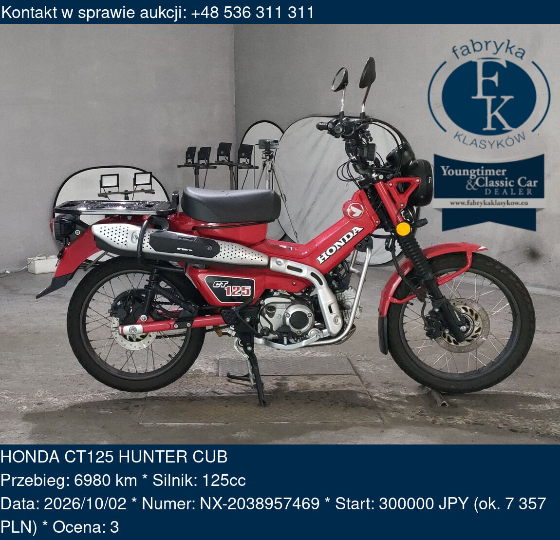 HONDA CT125 HUNTER CUB  - zdjęcie 2