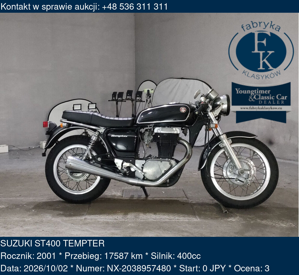 SUZUKI ST400 TEMPTER 2001 - zdjęcie 2