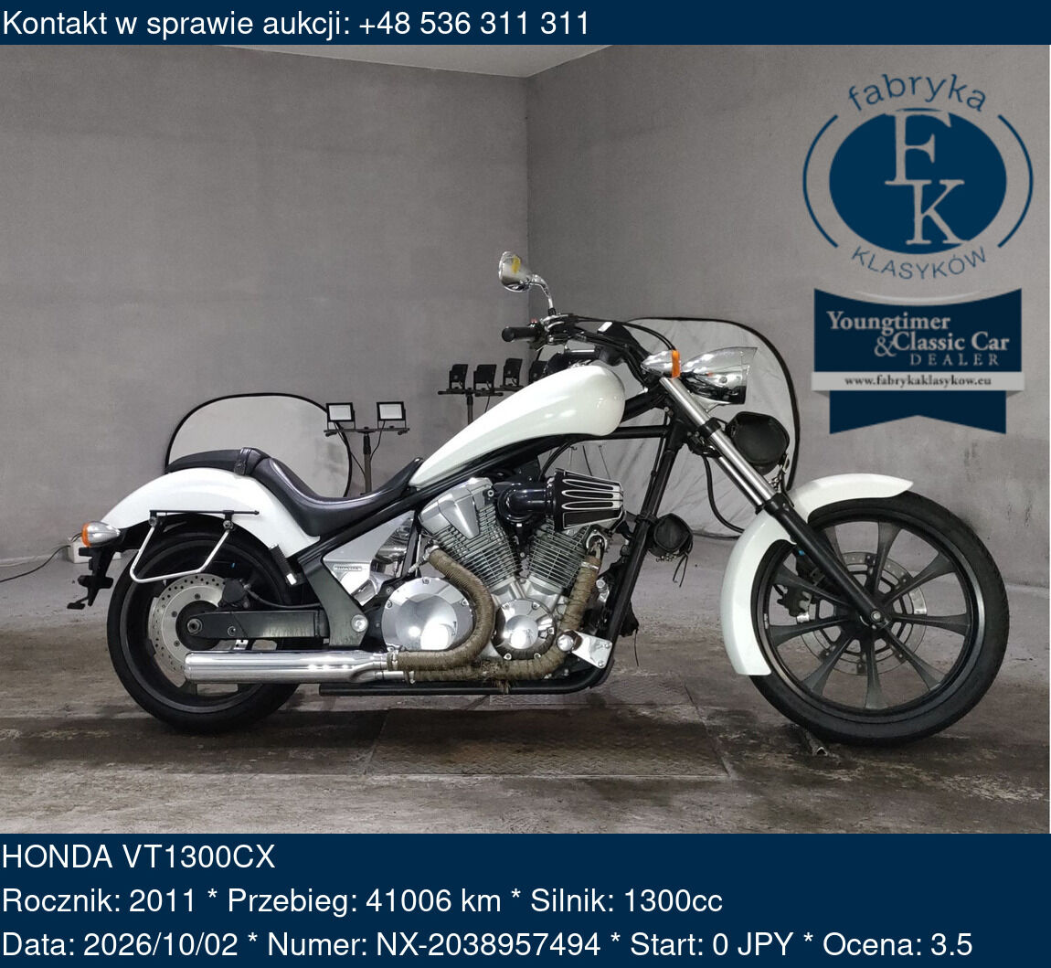 HONDA VT1300CX 2011 - zdjęcie 2