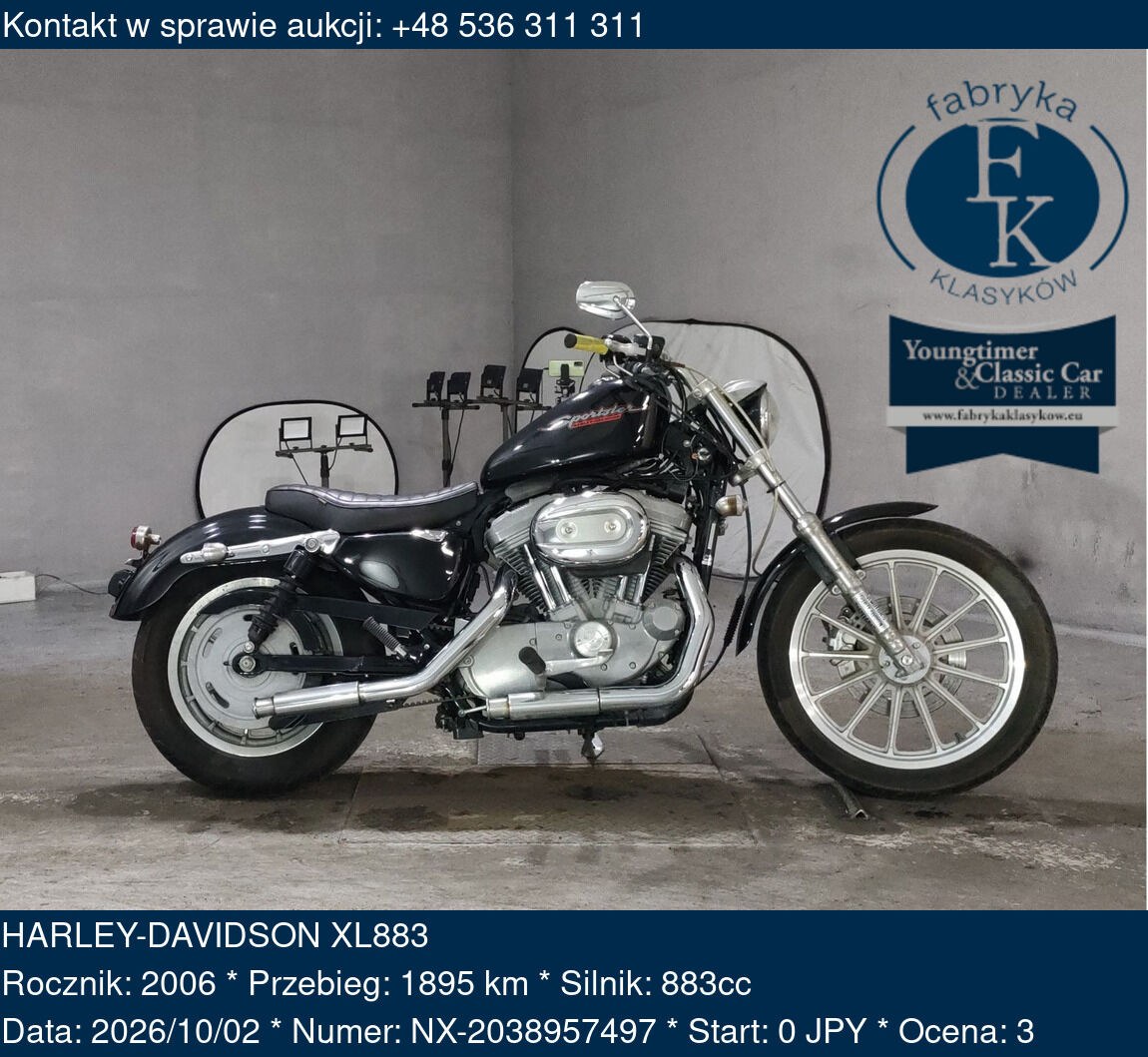 HARLEY-DAVIDSON XL883 2006 - zdjęcie 2
