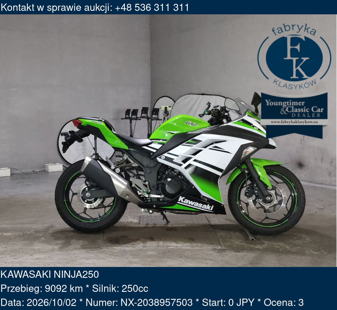 KAWASAKI NINJA250  - zdjęcie 2