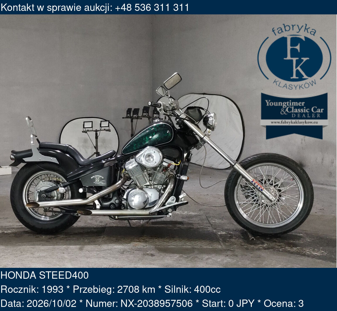 HONDA STEED400 1993 - zdjęcie 2