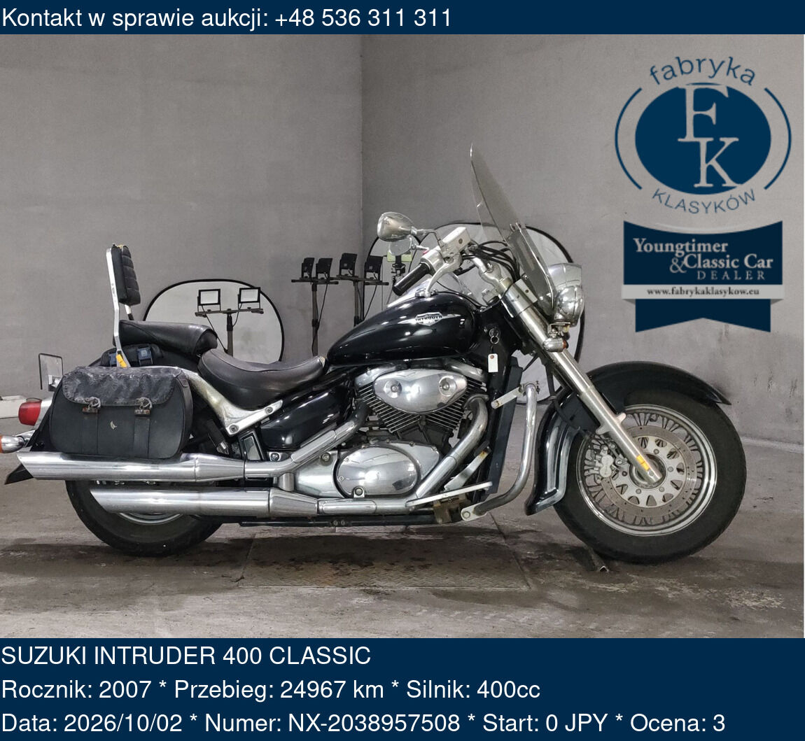 SUZUKI INTRUDER 400 CLASSIC 2007 - zdjęcie 2