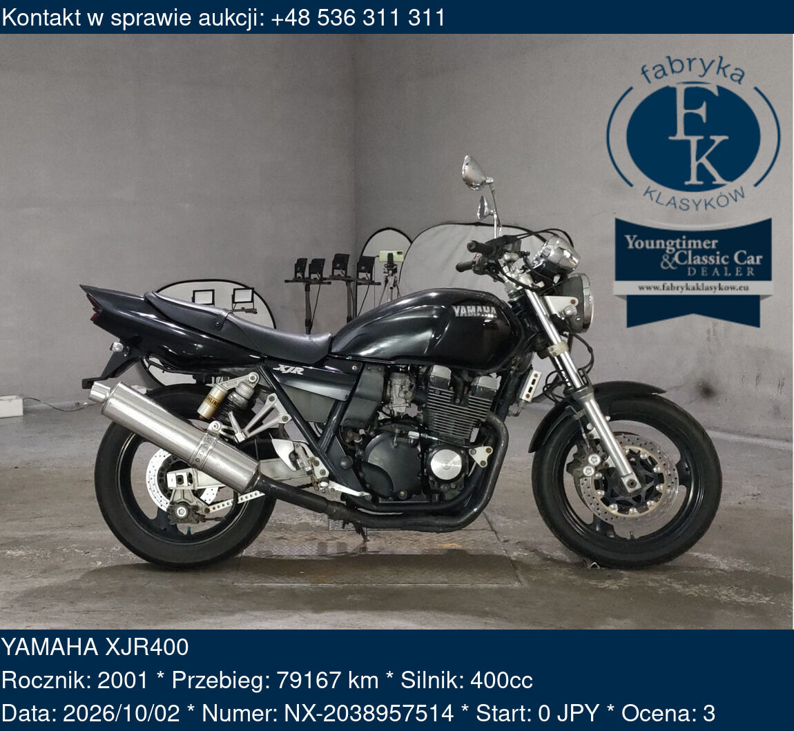 YAMAHA XJR400 2001 - zdjęcie 2