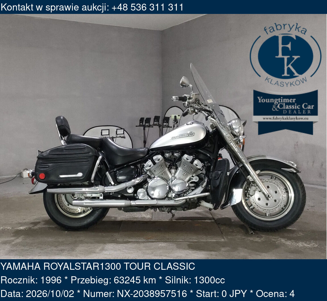 YAMAHA ROYALSTAR1300 TOUR CLASSIC 1996 - zdjęcie 2