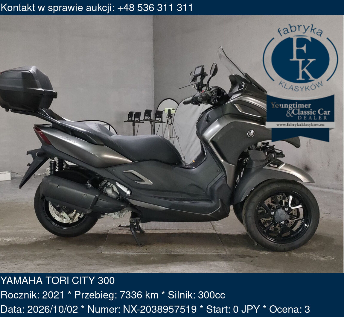YAMAHA TORI CITY 300 2021 - zdjęcie 2