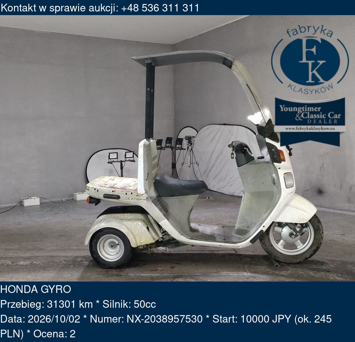 HONDA GYRO - zdjęcie 2