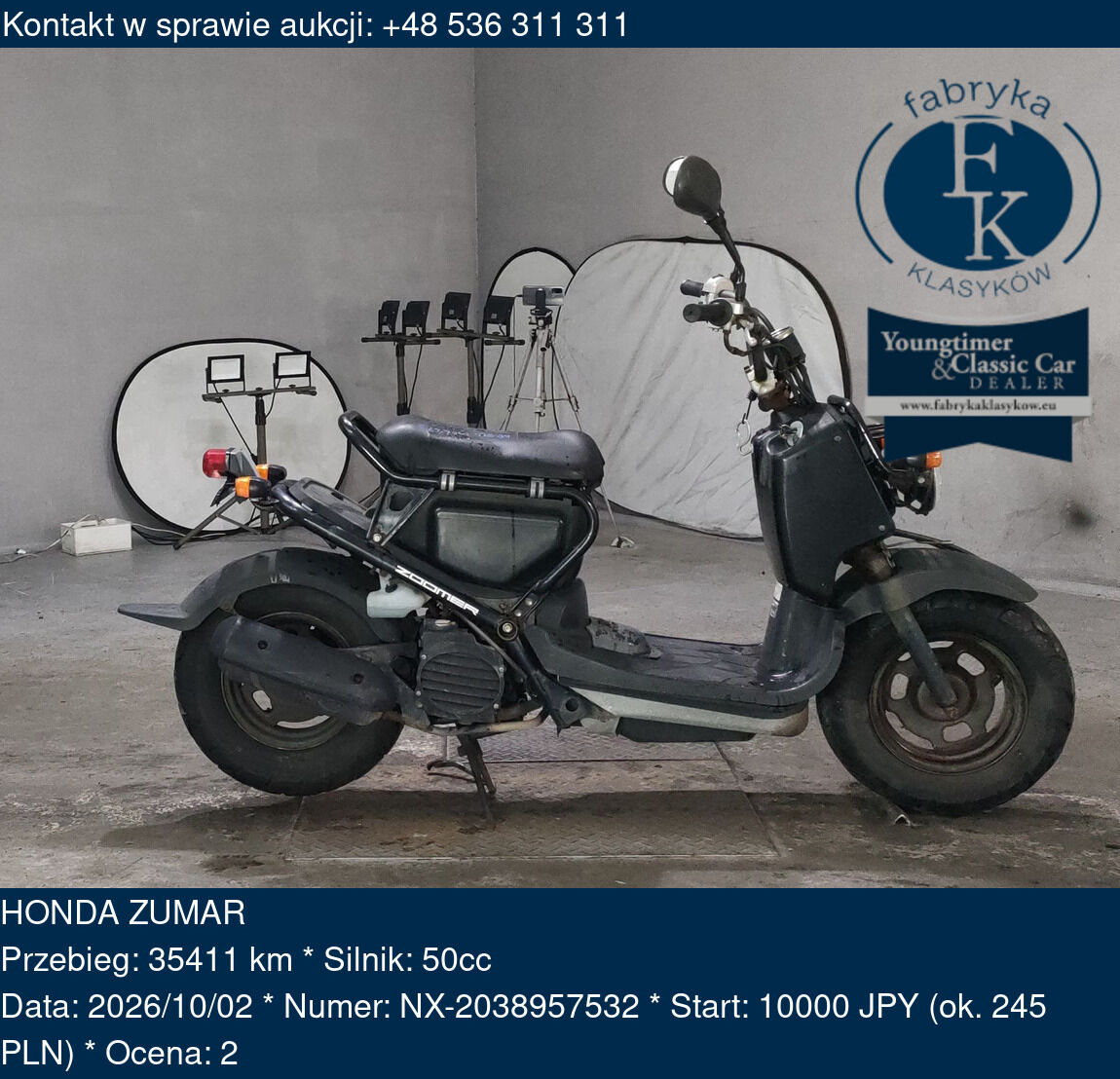 HONDA ZUMAR  - zdjęcie 2