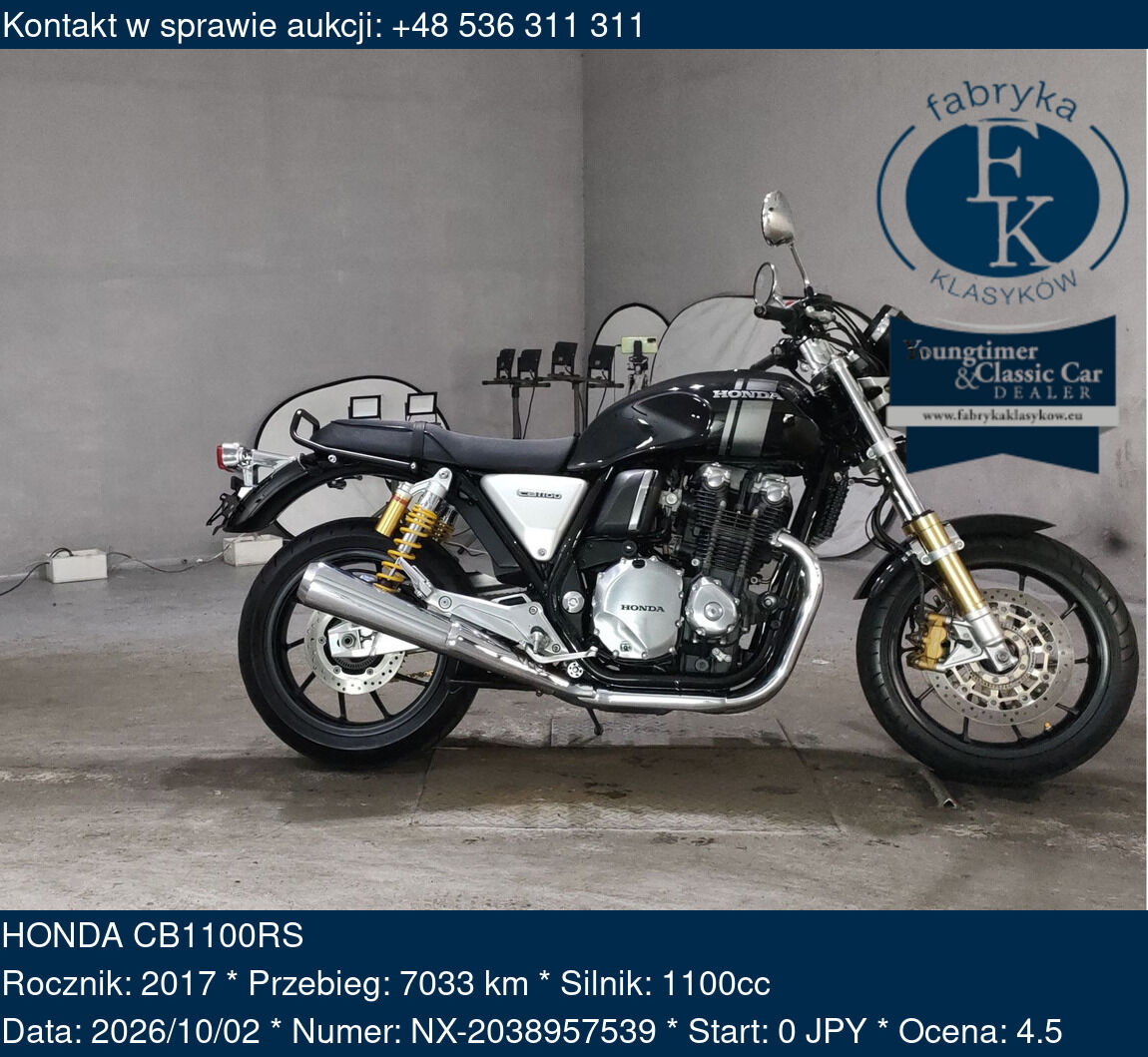 HONDA CB1100RS 2017 - zdjęcie 2