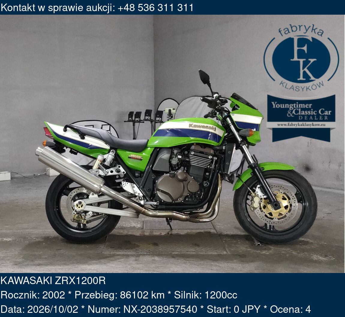KAWASAKI ZRX1200R 2002 - zdjęcie 2