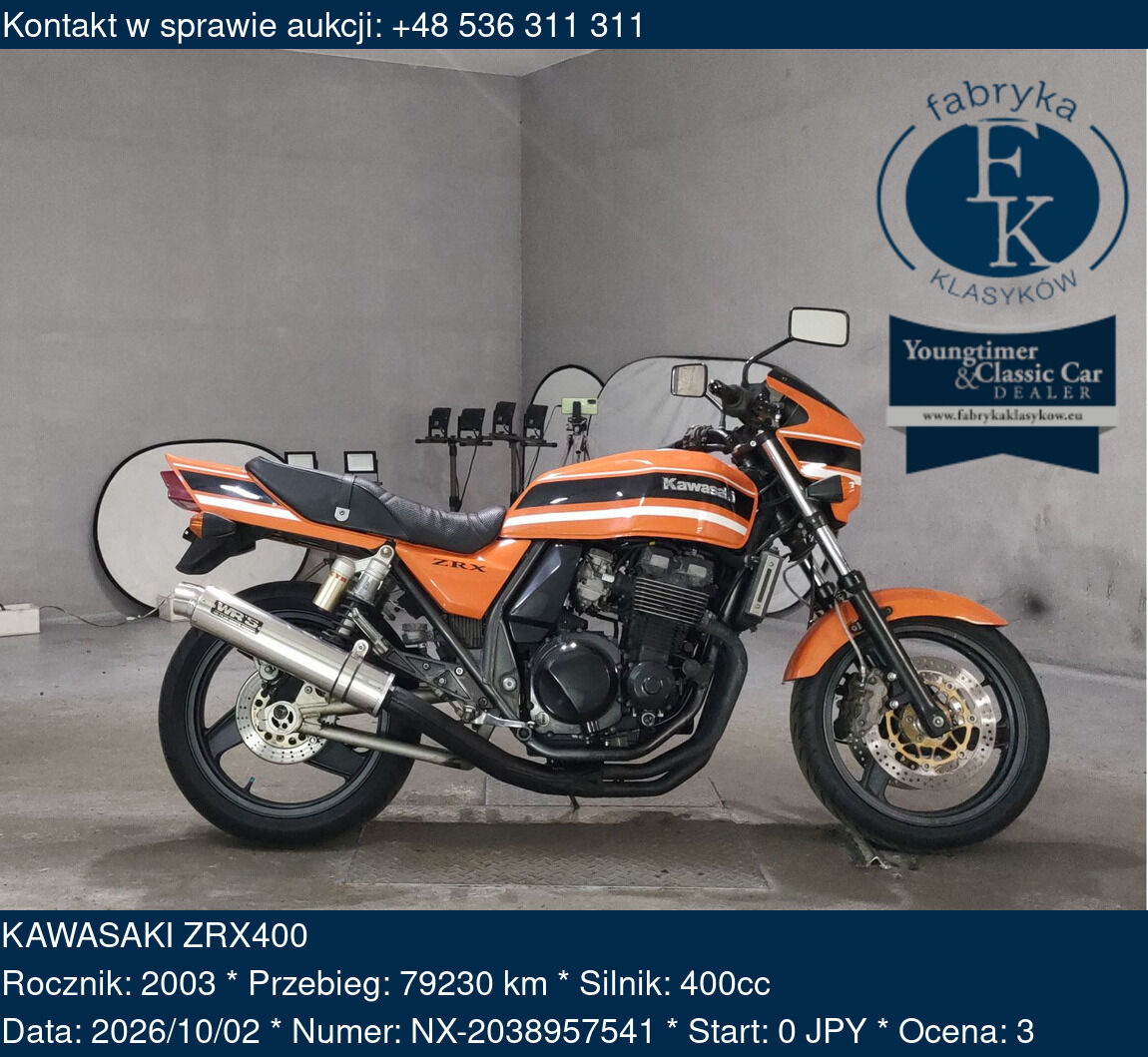 KAWASAKI ZRX400 2003 - zdjęcie 2