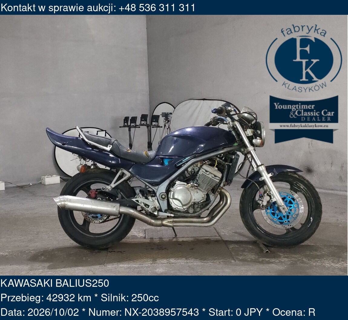 KAWASAKI BALIUS250  - zdjęcie 2