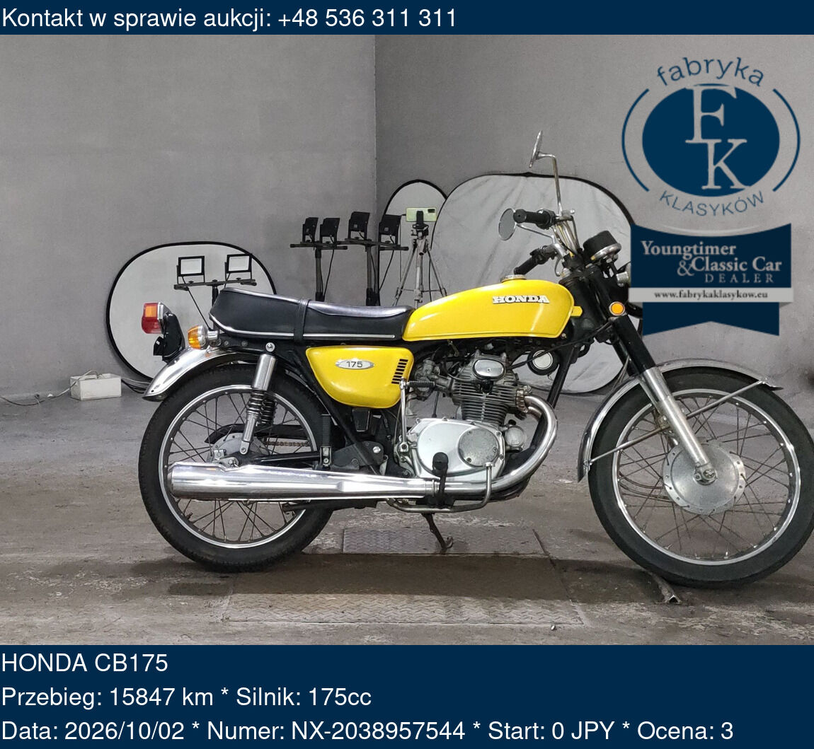 HONDA CB175  - zdjęcie 2