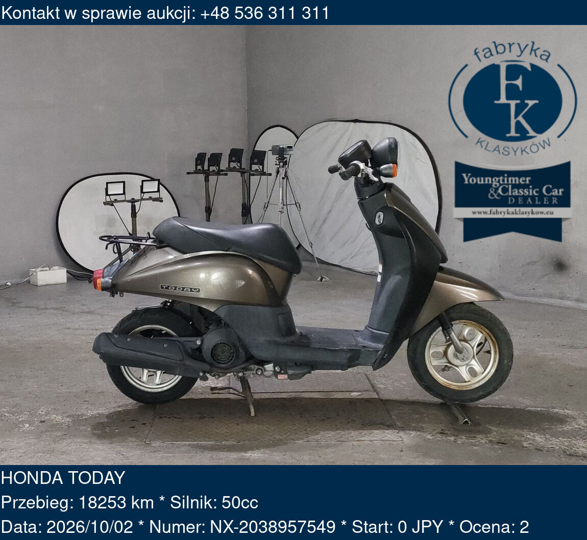 HONDA TODAY  - zdjęcie 2