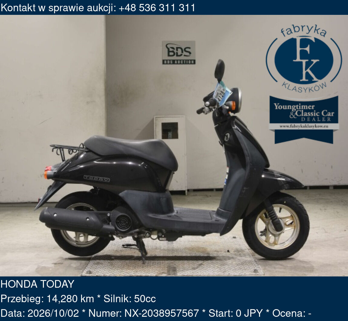 HONDA TODAY  - zdjęcie 2