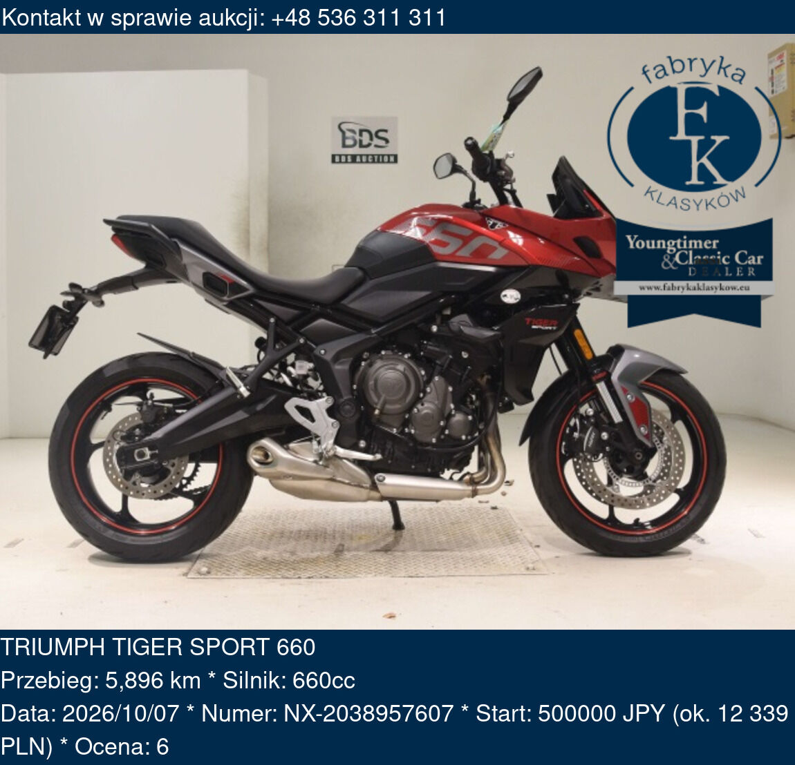 TRIUMPH TIGER SPORT 660 - zdjęcie 2