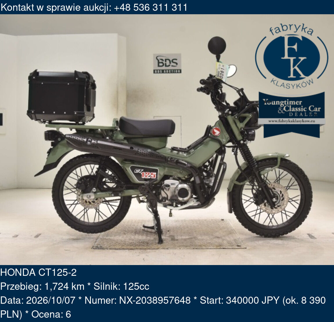HONDA CT125-2  - zdjęcie 2