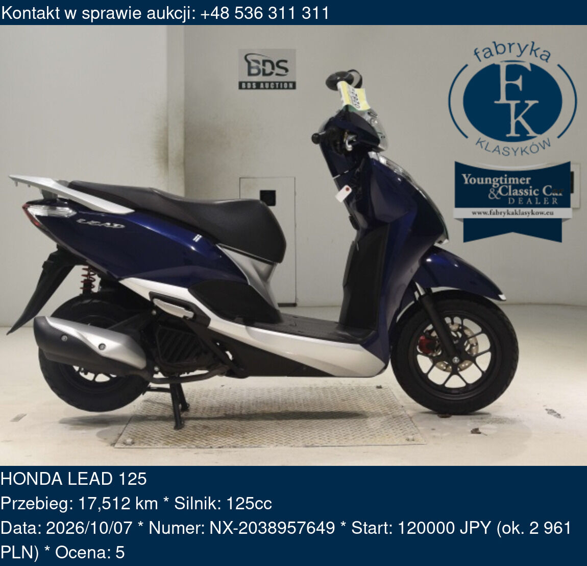 HONDA LEAD 125  - zdjęcie 2