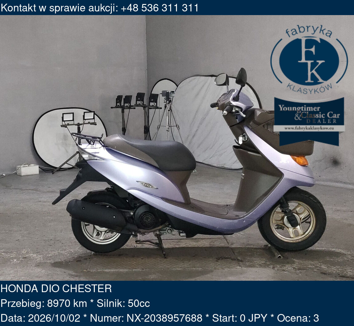 HONDA DIO CHESTER  - zdjęcie 2