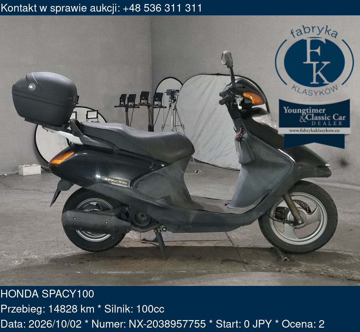 HONDA SPACY100  - zdjęcie 2
