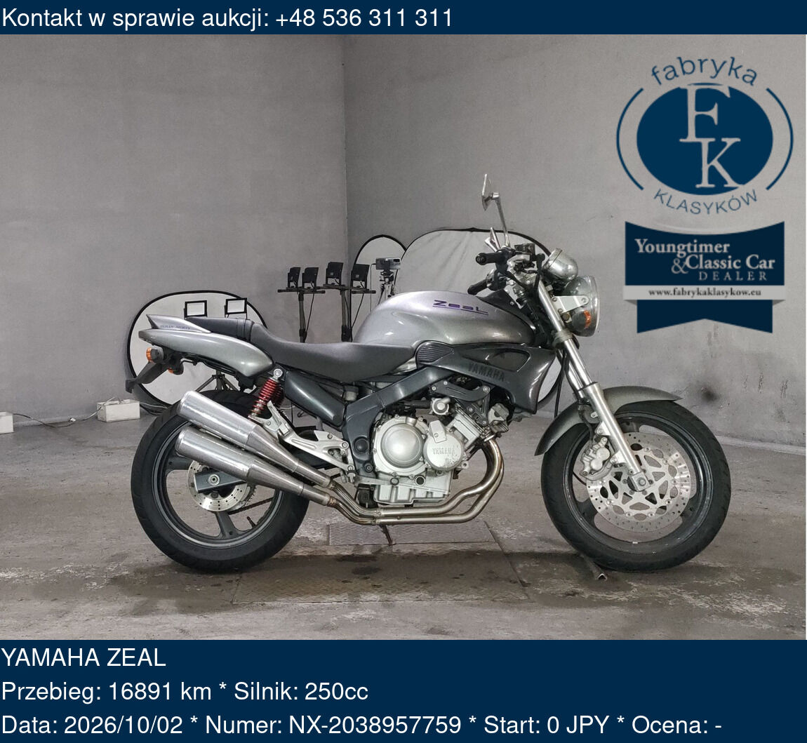 YAMAHA ZEAL  - zdjęcie 2
