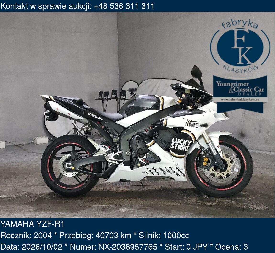 YAMAHA YZF-R1 2004 - zdjęcie 2