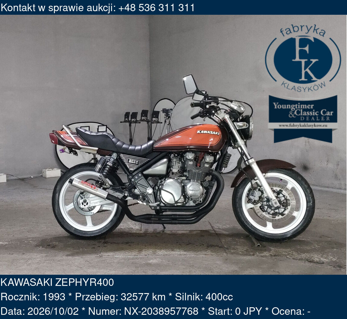 KAWASAKI ZEPHYR400 1993 - zdjęcie 2
