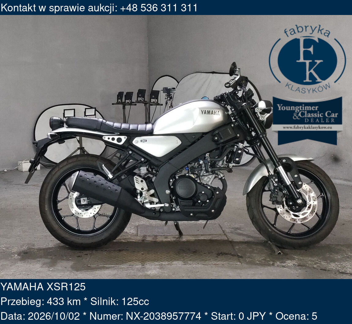 YAMAHA XSR125  - zdjęcie 2