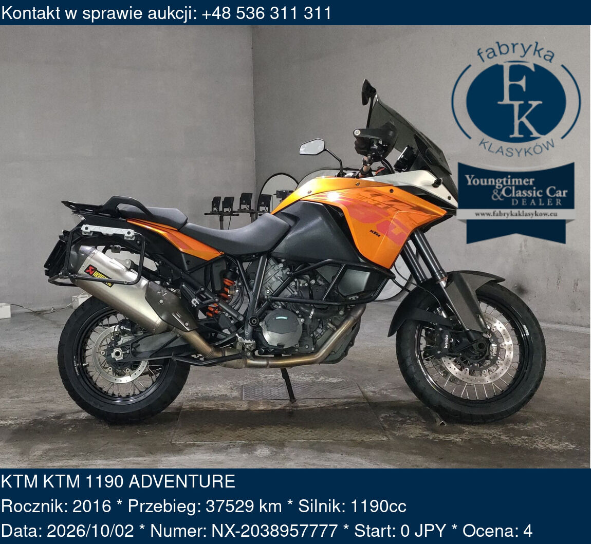 KTM KTM 1190 ADVENTURE 2016 - zdjęcie 2