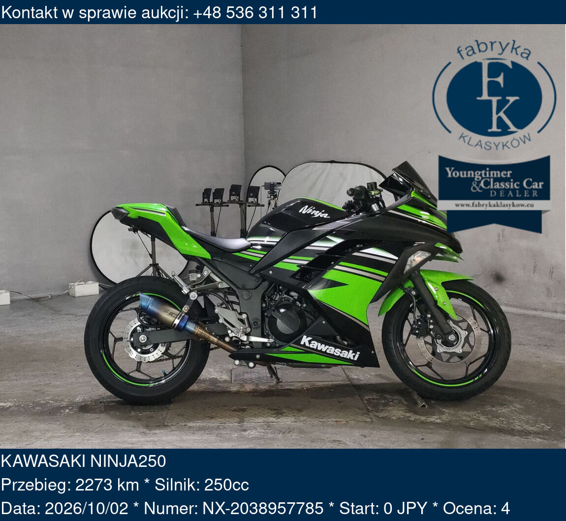 KAWASAKI NINJA250  - zdjęcie 2