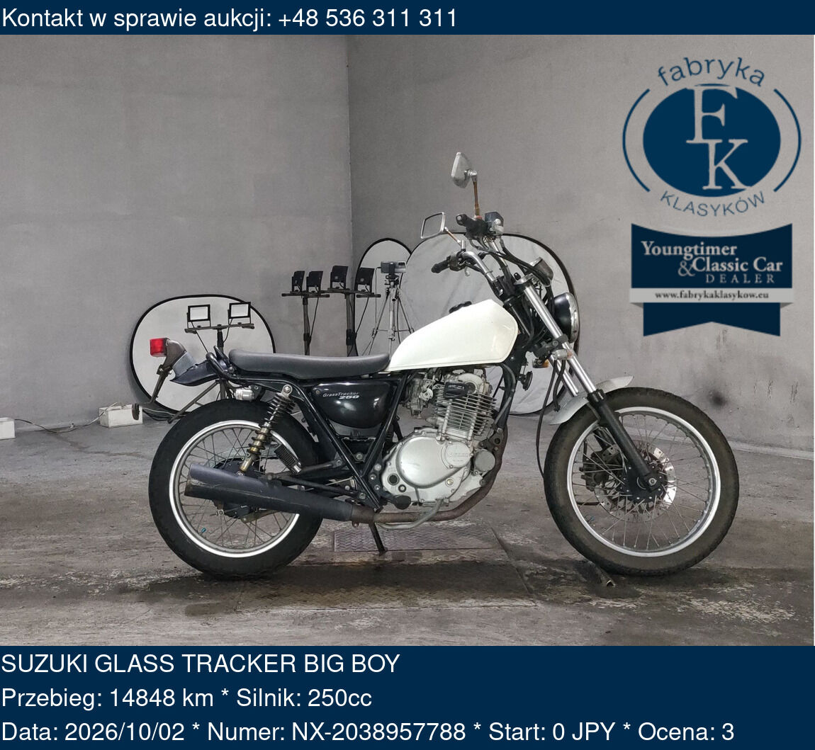 SUZUKI GLASS TRACKER BIG BOY  - zdjęcie 2