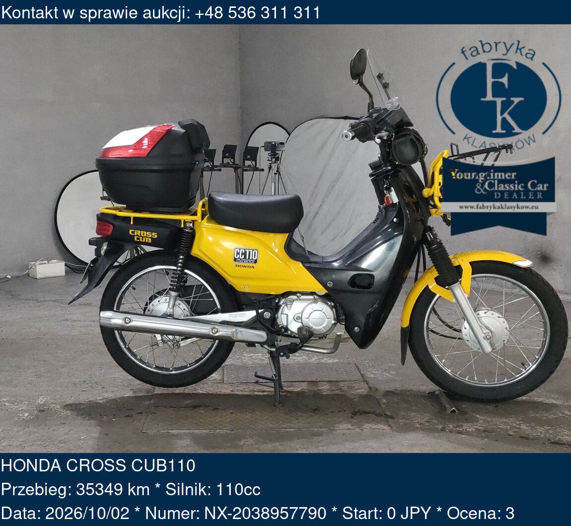 HONDA CROSS CUB110  - zdjęcie 2