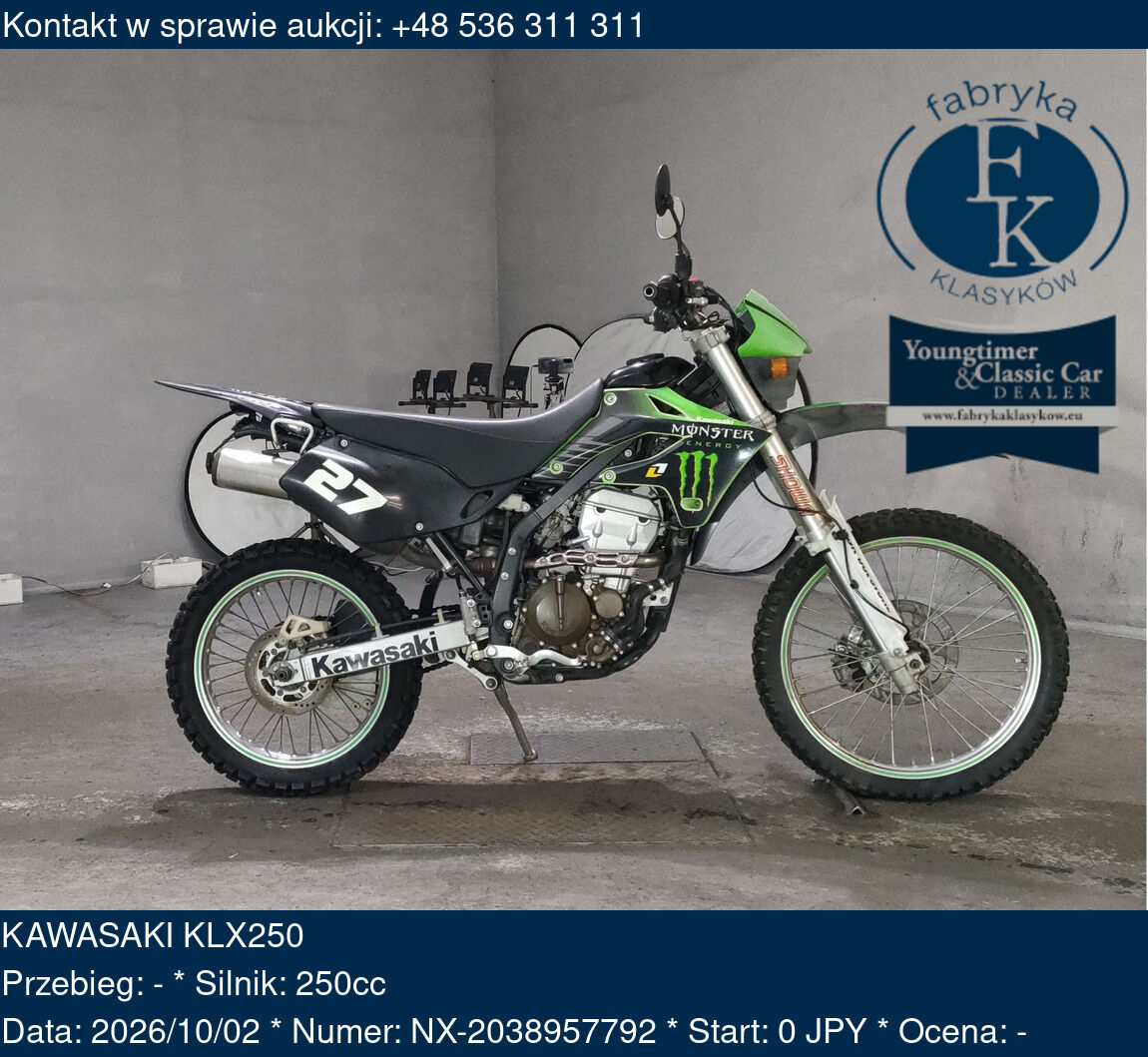 KAWASAKI KLX250  - zdjęcie 2