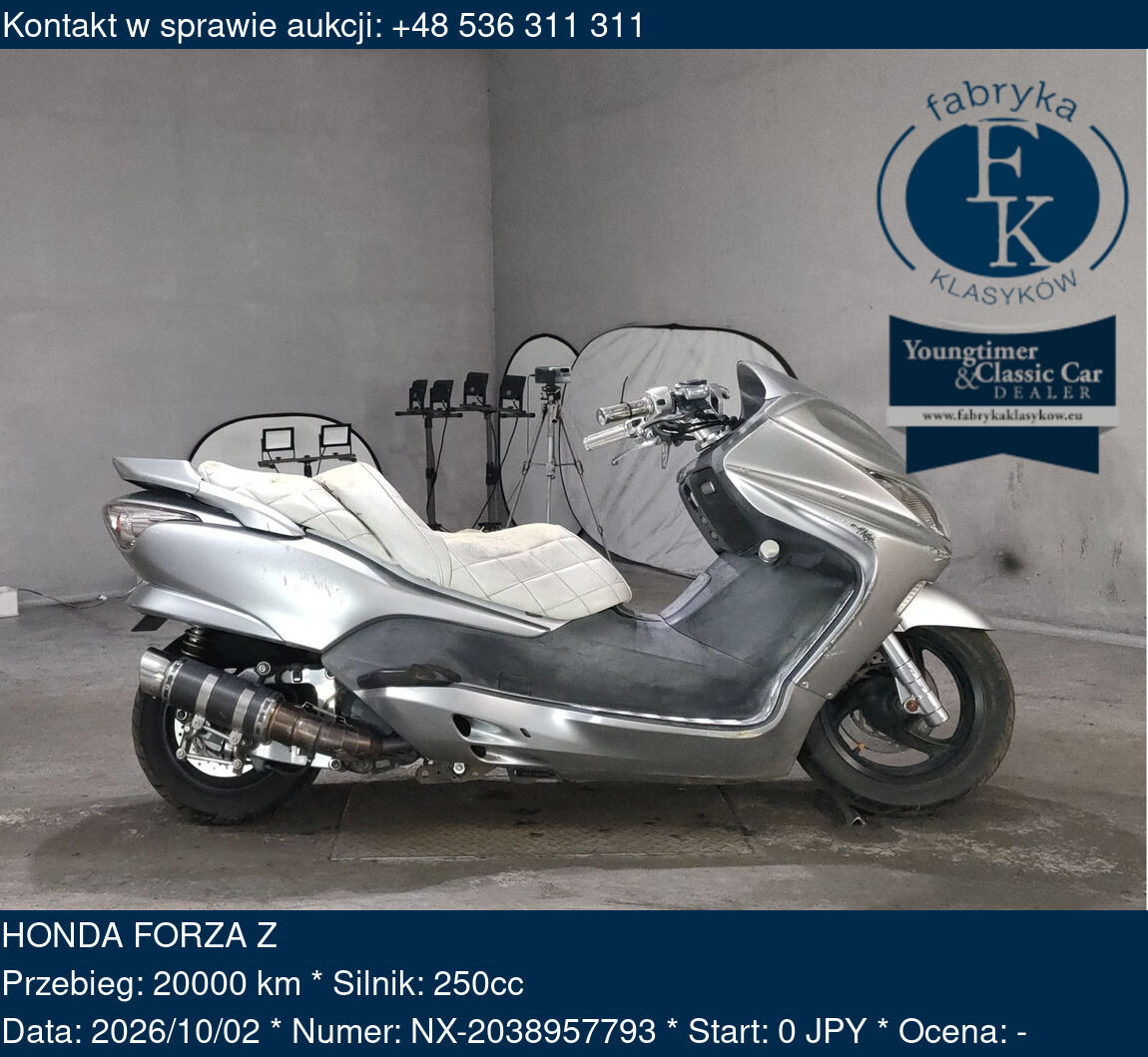 HONDA FORZA Z  - zdjęcie 2