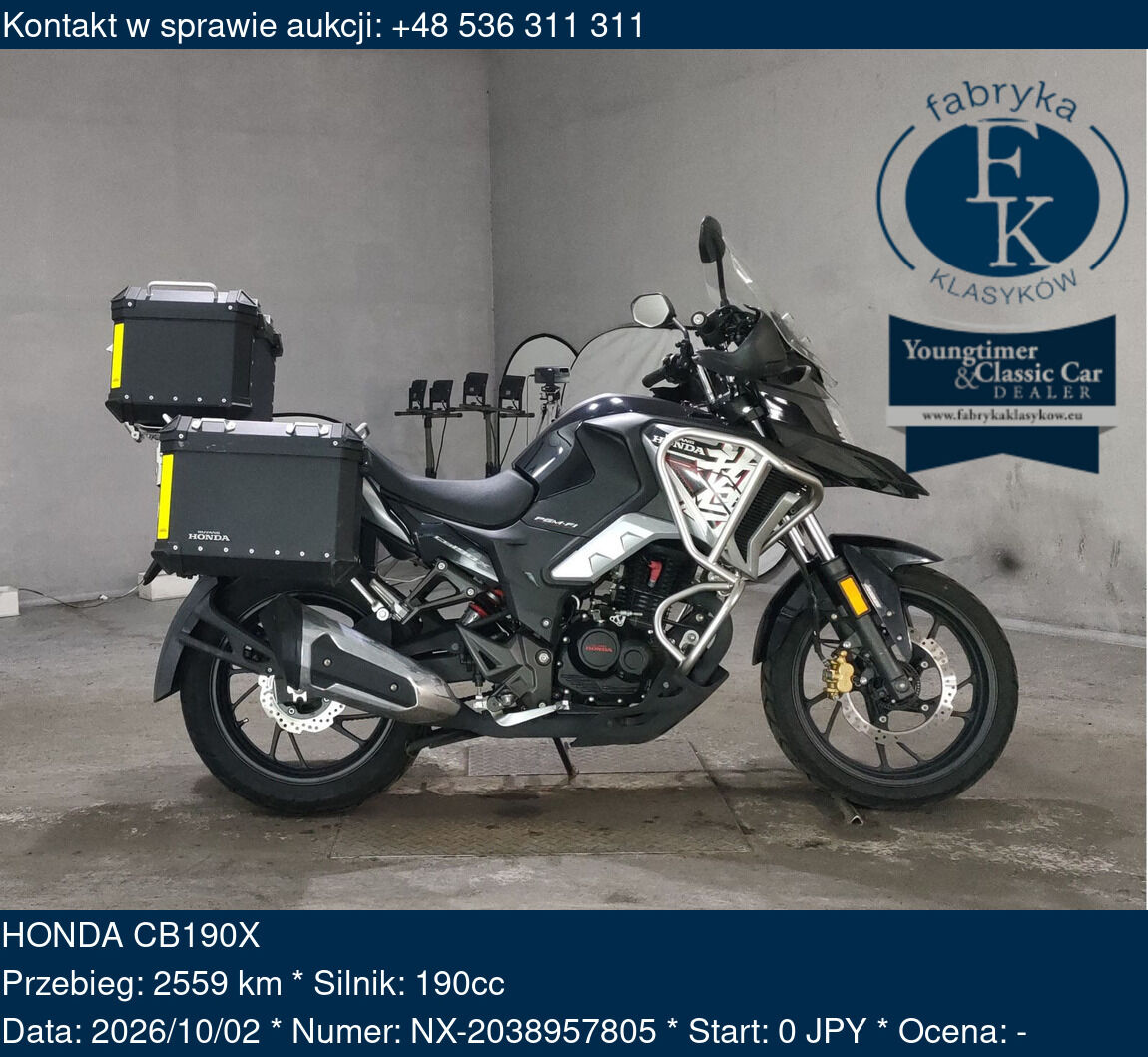 HONDA CB190X - zdjęcie 2