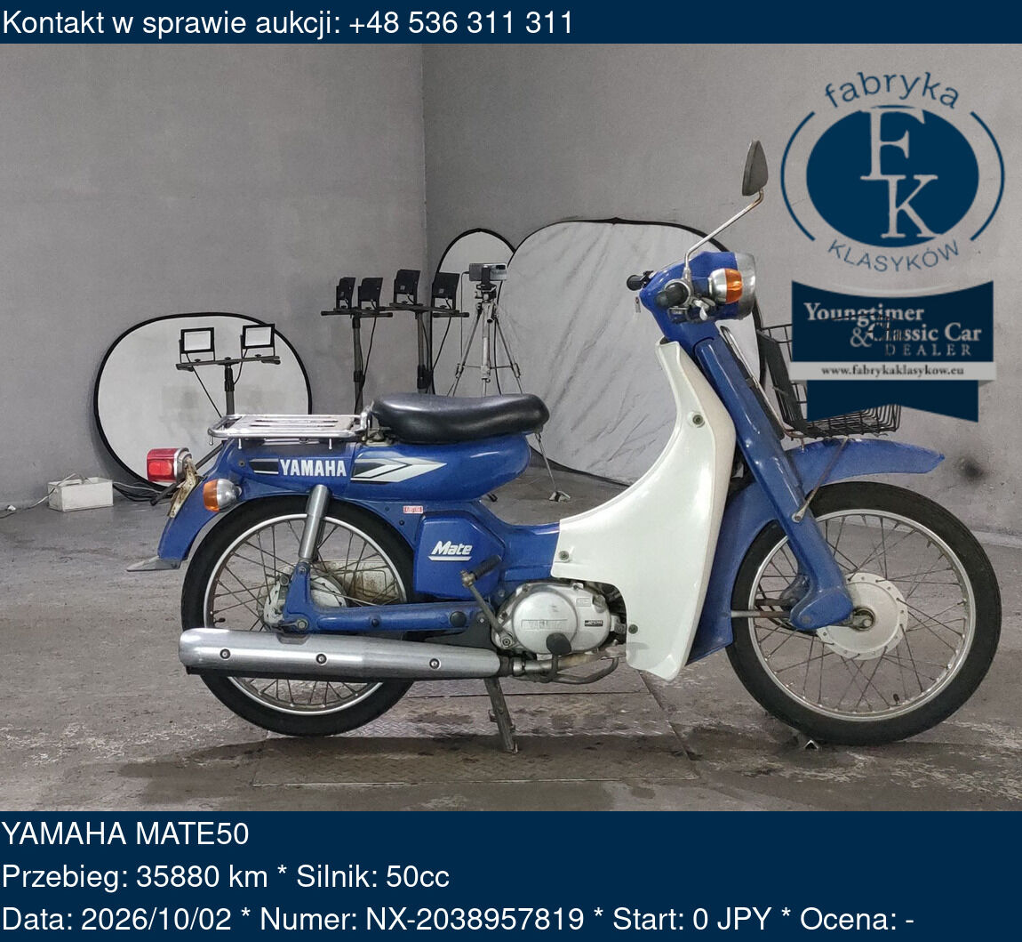 YAMAHA MATE50  - zdjęcie 2