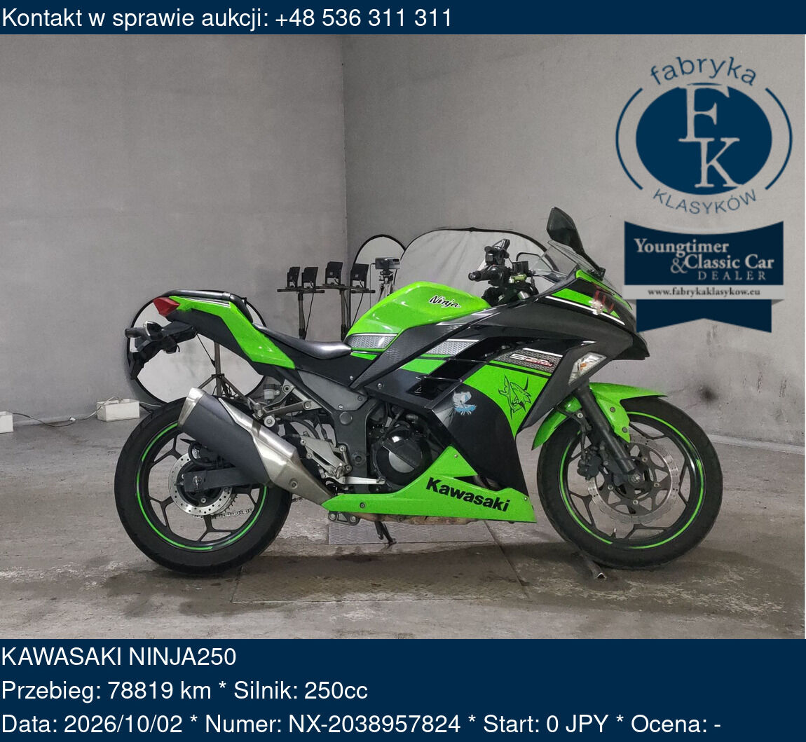 KAWASAKI NINJA250  - zdjęcie 2