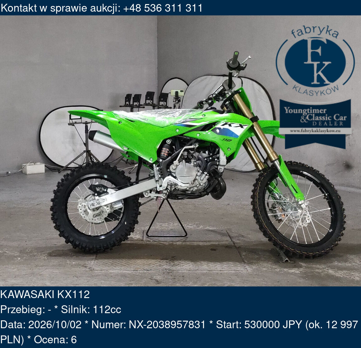 KAWASAKI KX112  - zdjęcie 2