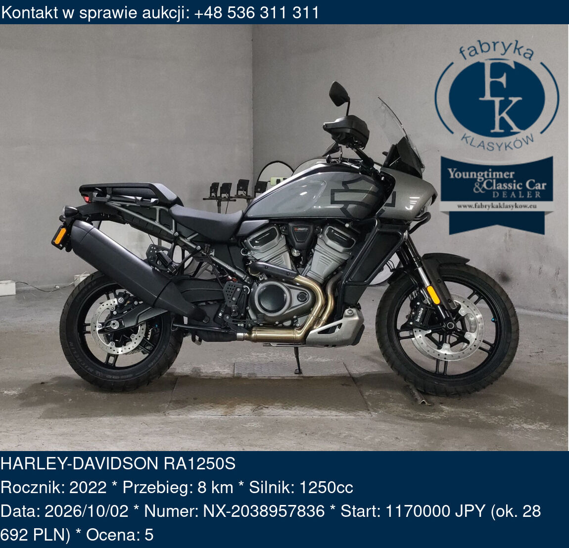 HARLEY-DAVIDSON RA1250S 2022 - zdjęcie 2