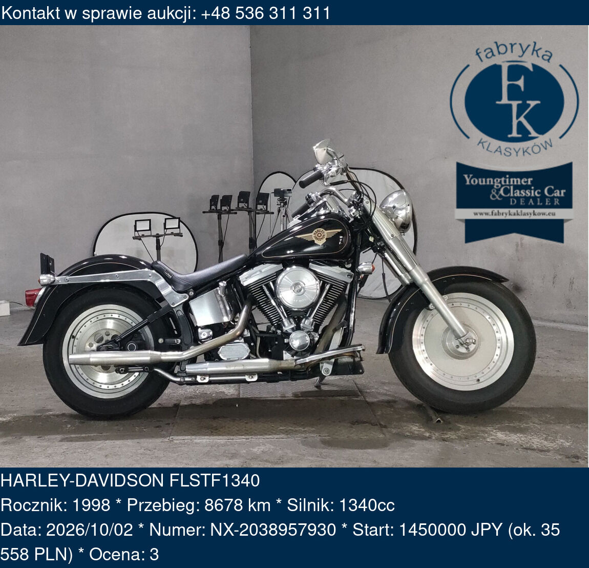 HARLEY-DAVIDSON FLSTF1340 1998 - zdjęcie 2